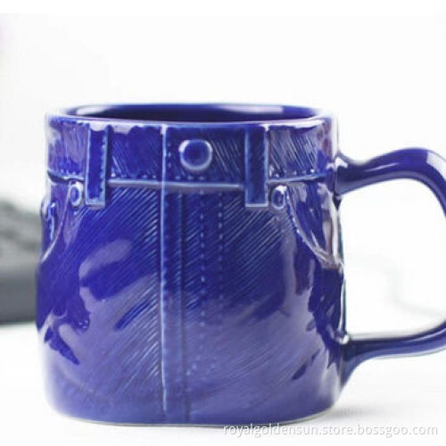 Jeans Creative ceramic mugs